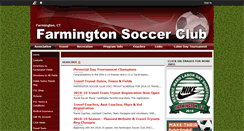 Desktop Screenshot of farmingtonsoccerclub.org