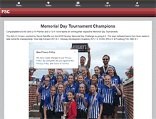 Tablet Screenshot of farmingtonsoccerclub.org